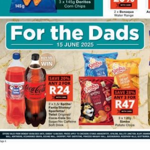 Fizzy drink at Checkers