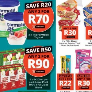 Yoghurt at Checkers