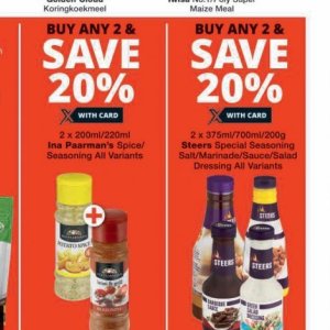Marinade at Checkers
