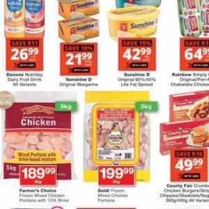 Margarine at Checkers