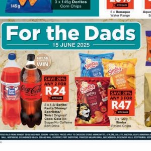 Fizzy drink at Checkers