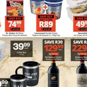 Yoghurt at Checkers