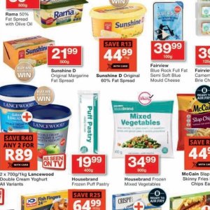 Margarine at Checkers