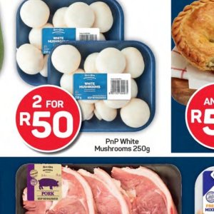 Mushrooms at Pick n Pay Hyper