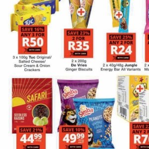 Crackers at Checkers