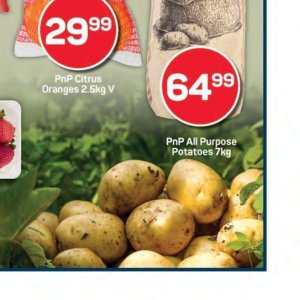 Potatoes at Pick n Pay Hyper