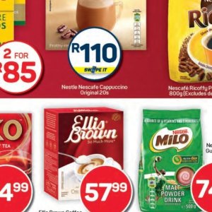 Coffee at Pick n Pay Hyper