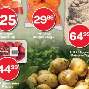 Oranges at Pick n Pay Hyper