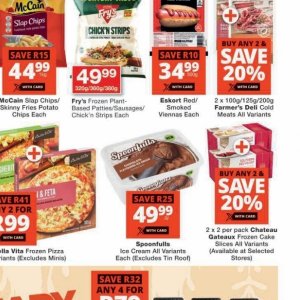 Sausages at Checkers