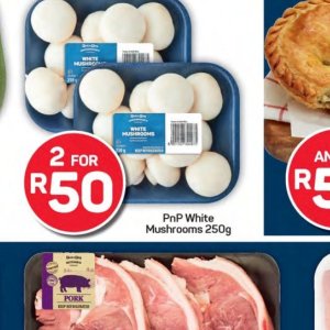 Mushrooms at Pick n Pay Hyper