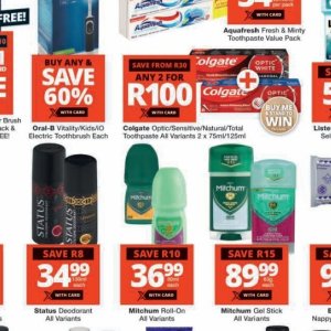 Toothpaste colgate  at Checkers