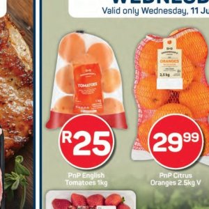 Tomatoes at Pick n Pay Hyper