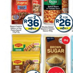 Pasta at Pick n Pay Hyper