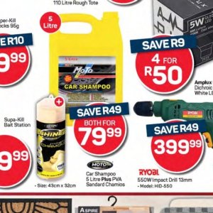 Shampoo at Pick n Pay Hyper