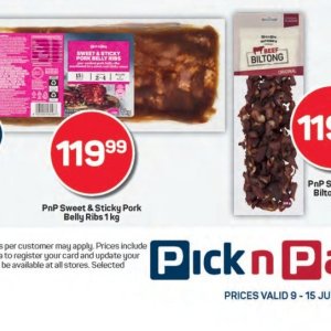 Pork at Pick n Pay Hyper