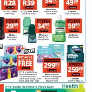 Mouthwash listerine  at Checkers