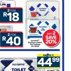 Tea at Pick n Pay Hyper