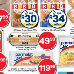 Bread at Pick n Pay Hyper
