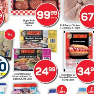 Bacon at Pick n Pay Hyper