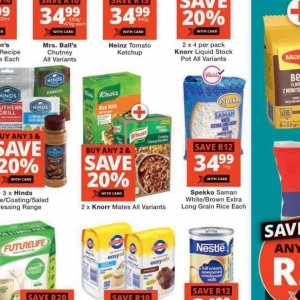 Rice knorr  at Checkers