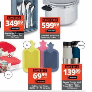 Pressure cooker at Checkers