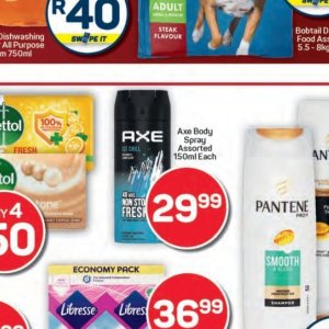 Axe at Pick n Pay Hyper