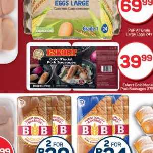 Sausages at Pick n Pay Hyper