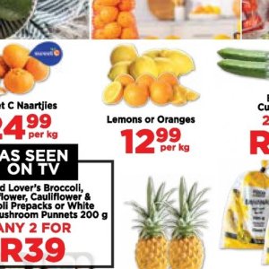 Lemons at Fruit & Veg City