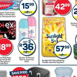 Shower at Pick n Pay Hyper