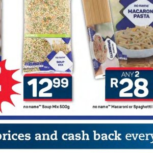 Soup at Pick n Pay Hyper