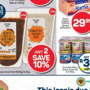 Soup at Pick n Pay Hyper