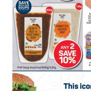 Soup at Pick n Pay Hyper