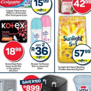 Shower at Pick n Pay Hyper