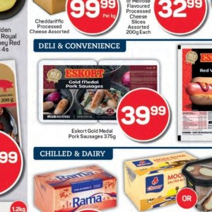 Sausages at Pick n Pay Hyper