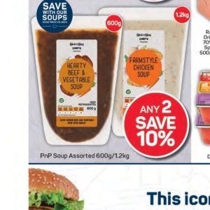 Soup at Pick n Pay Hyper
