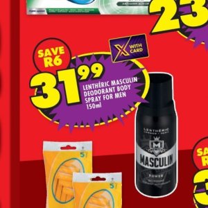 Deodorant at Shoprite