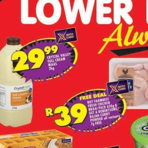 Cream at Shoprite