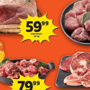 Pork at Shoprite