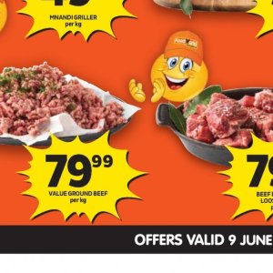 Beef at Shoprite