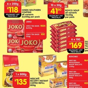 Tea at Shoprite