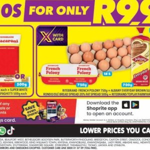 Pork at Shoprite