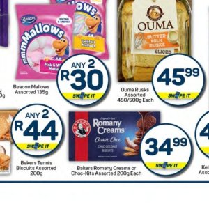 Biscuits at Pick n Pay Hyper