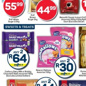 Chocolate at Pick n Pay Hyper