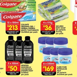Toothpaste colgate  at Shoprite
