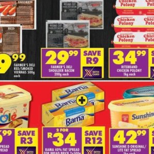 Bacon at Shoprite
