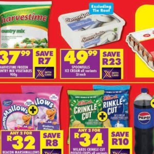 Ice cream at Shoprite