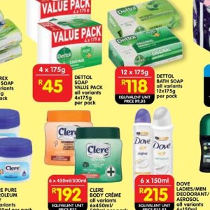 Soap at Shoprite