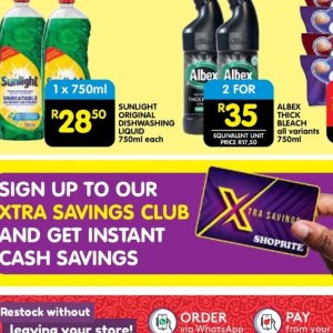 Liquid at Shoprite