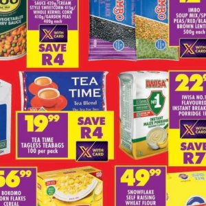 Tea at Shoprite