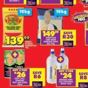 Rice at Shoprite